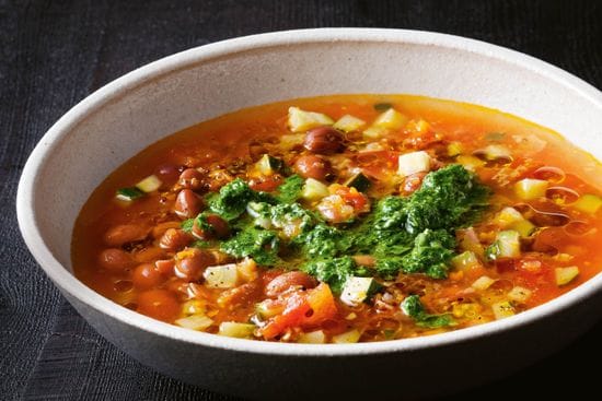 Lunch: Minestrone Soup